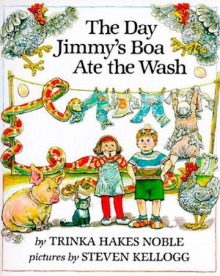Noble & Kellogg : Day Jimmy'S Boa Ate the Wash (Hbk) by Trinka Hakes Noble