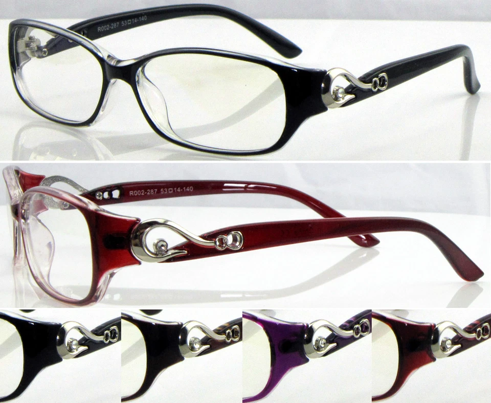 Memory Plastic TR90 Optical Glasses Reading Glasses Metal Design Details L287