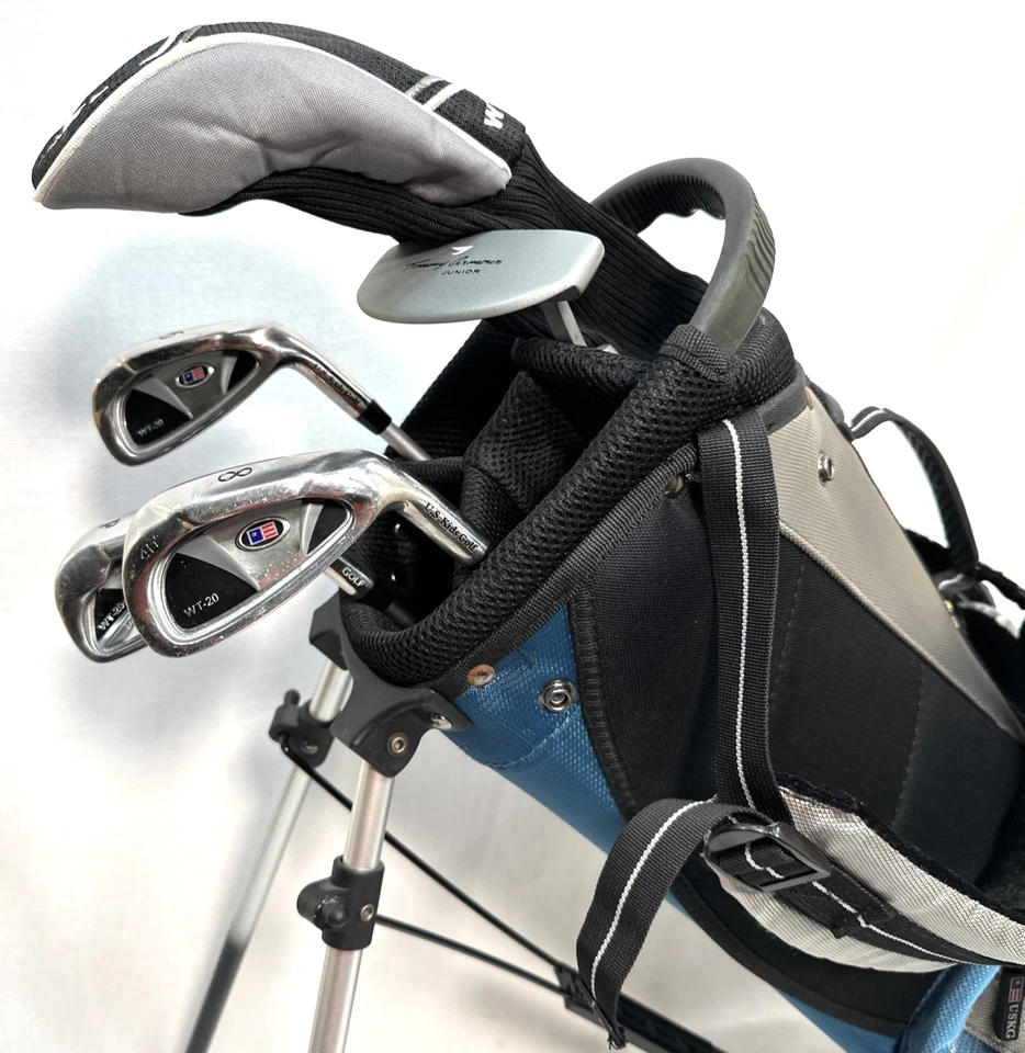 USKG UL48 Ultralight Fairway Driver 6 &8 Iron Pitching Wedge Putter Standing Bag - Image 3 of 4