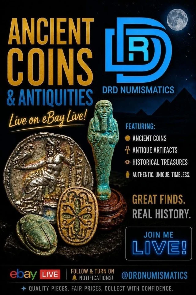 Ancient Coins & Antiquities with DRD! Show #4