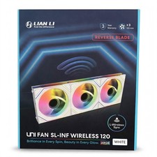 3 X Lian Li UNI Fan SL-Infinity Wireless 120 - Triple Pack Reverse Blade 