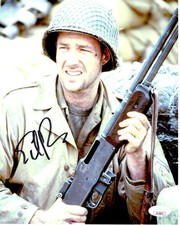 Edward Burns signed 8x10 Photo Private Reiben Saving Private JSA Authentication