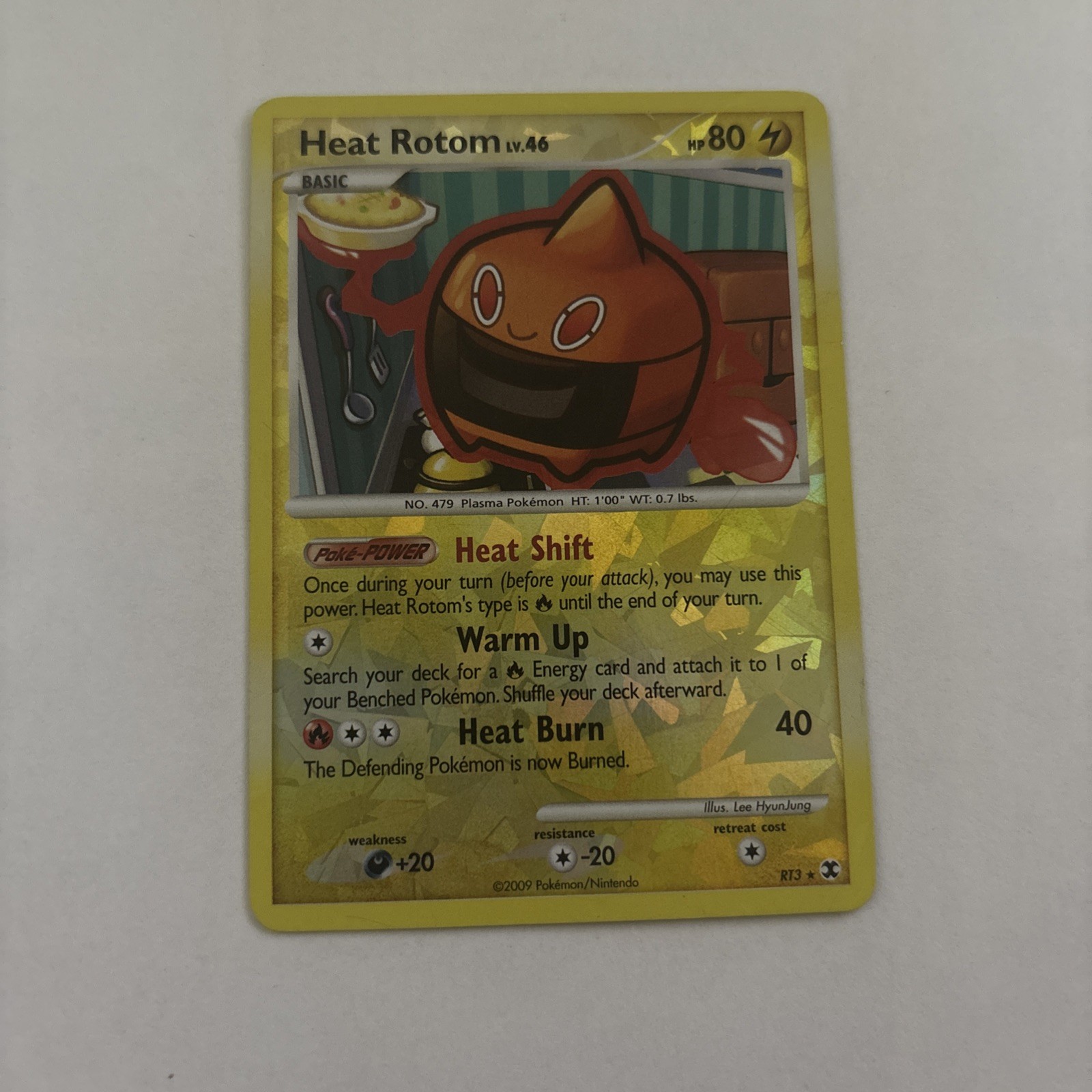 Heat Rotom RT3 -Pokemon Rising Rivals - Reverse Holo - (NM-)