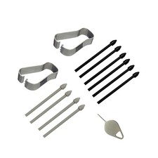  2set Pack Stylus Pen Nibs Replacement Hard s Pen Tips Parts for Samsung Gal...