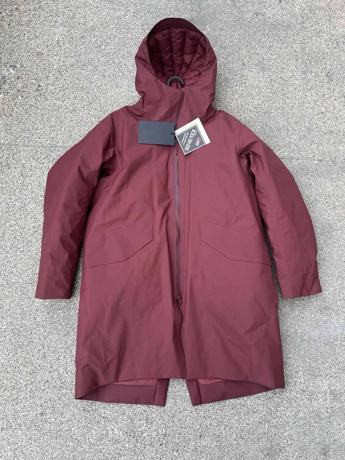 Arc'teryx Men’s Monitor Down Puffer Veilance Medium Mars Coat Red $1800 New