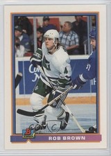 1991-92 Bowman Rob Brown #16 0a4