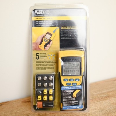 Klein Tools VDV Scout Pro 2 Tester Kit Cable Tester VDV501-823R VDV501-823 NEW