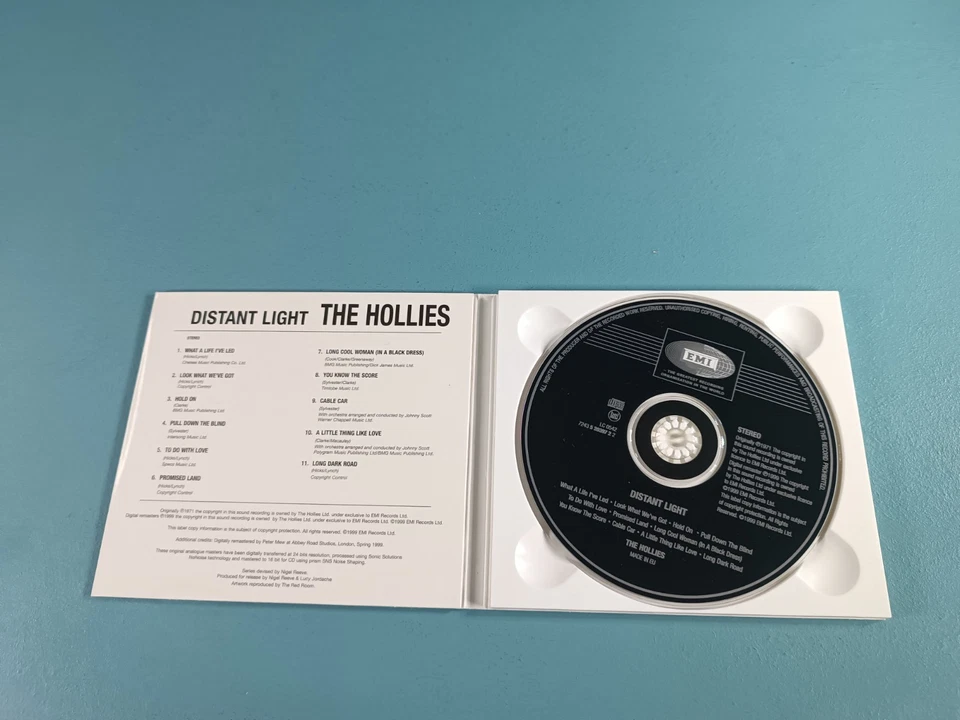 The Hollies - Distant Light - Musik CD Album - Bild 2 von 3