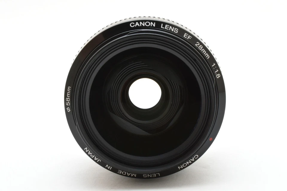 Lente gran angular Canon EF 28 mm f/1,8 USM de JAPÓN [Exc+++] #2620688A - Imagen 3 de 4