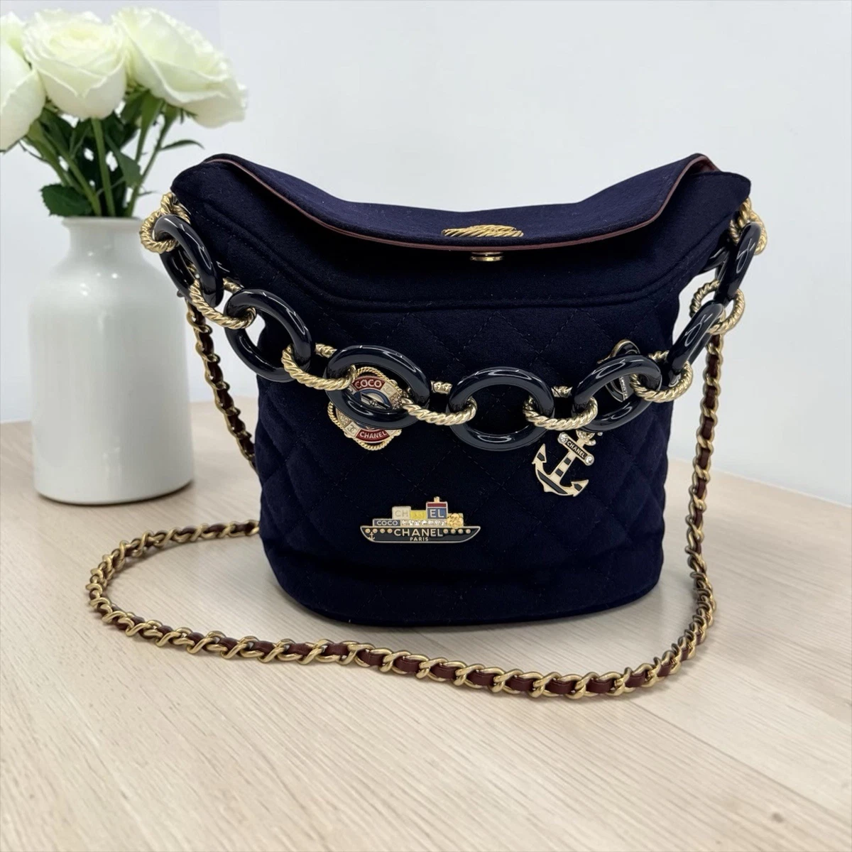 CHANEL Bucket & Drawstring Bag Quilted Bags & Handbags for Women