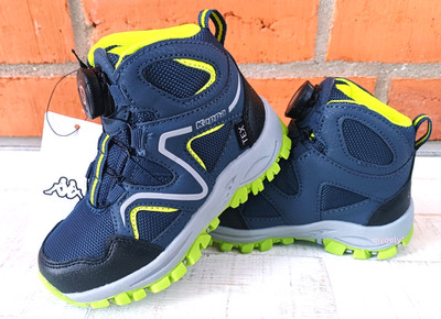     KAPPA - Sneaker Winter Boots  -  Navy / Lime  Gr. 26  Kleinkinder -  NEU   