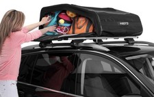 Hapro SoftBox 375 (HP375) 375L Roof Box + CRUZ Bars