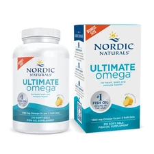 Nordic Naturals Ultimate Omega SoftGels - Concentrated Omega-3 Fish Oil, 210 ct