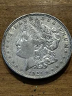 1921-D Morgan Silver Dollar $1 Denver Mint 90% Silver US Coin Raw Circulated