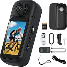 Casco touch screen POV obiettivo 180° action camera pollice 28G