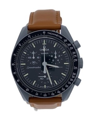 OMEGA×SWATCH MoonSwatch Speedmaster MISSION TO THE MOON Quarz Herrenuhr G0510