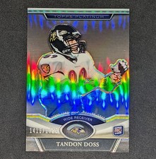 2011 Topps Platinum Tandon Doss - Rookie Auto /1725
