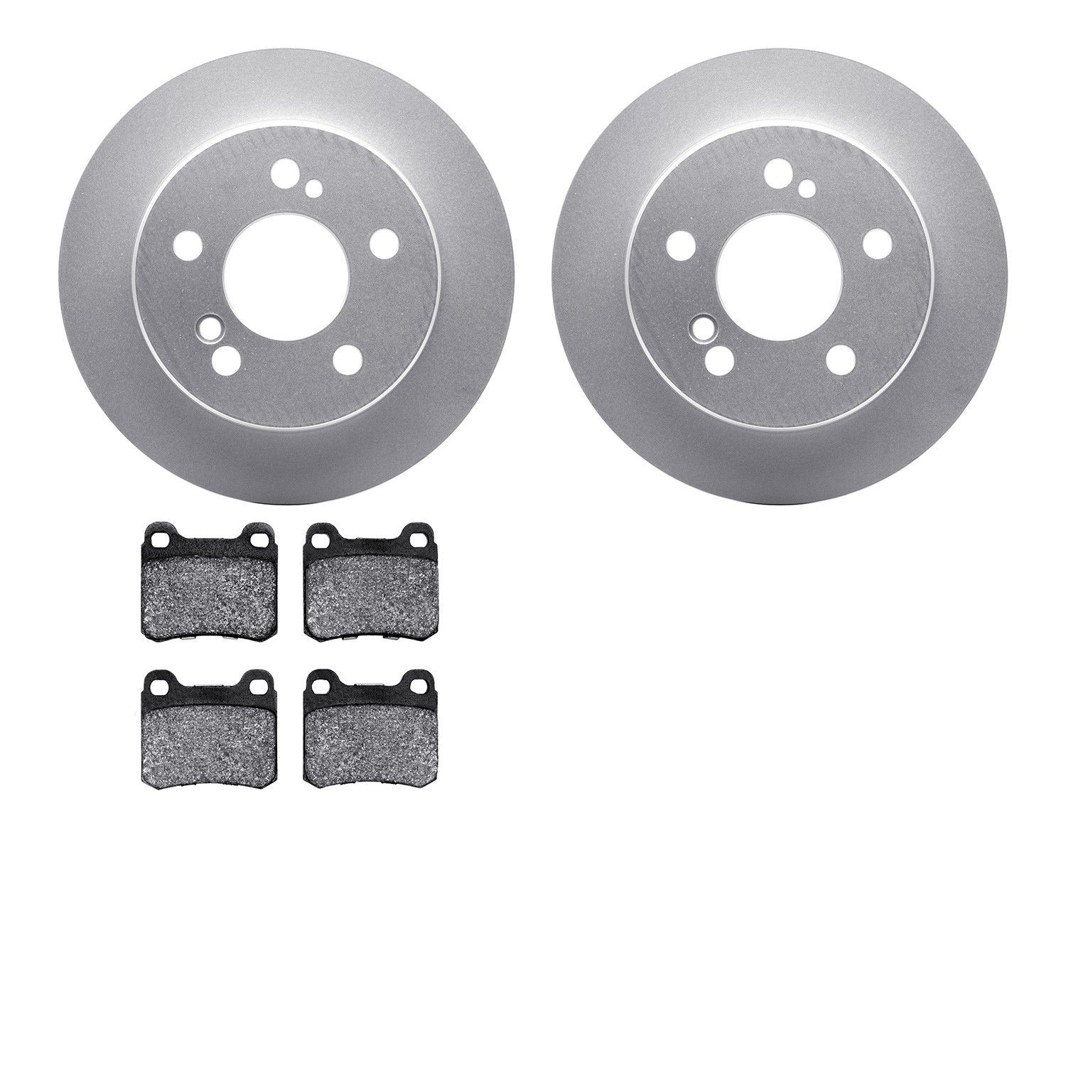 Dynamic Friction 4502-63118 Disc Brake Kit For 87-93 Mercedes-Benz 190E