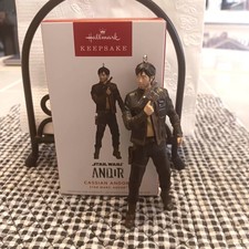HALLMARK STAR WARS CASSIAN ANDOR 2025 CHRISTMAS KEEPSAKE ORNAMENTS