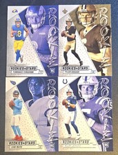 2025 Panini Rookies & Stars 🏈 ROOKIE INSERT LOT (4) CARDS WARD/SHOUGH/LEONARD🔥