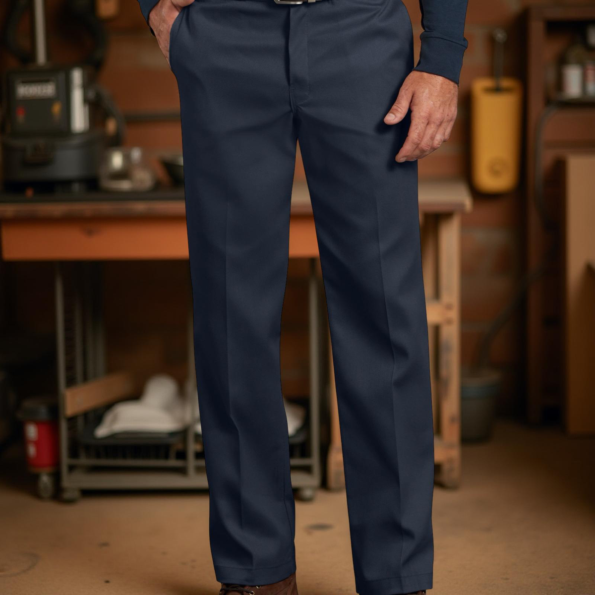 Dickies Pants Mens 38x34 Navy 874 Work Pant Original Fit Flex