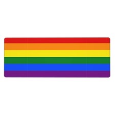 Rainbow Large Mouse Pad,Cute Extended Gaming Desk Decor Pad,Office Desk Mat,C...