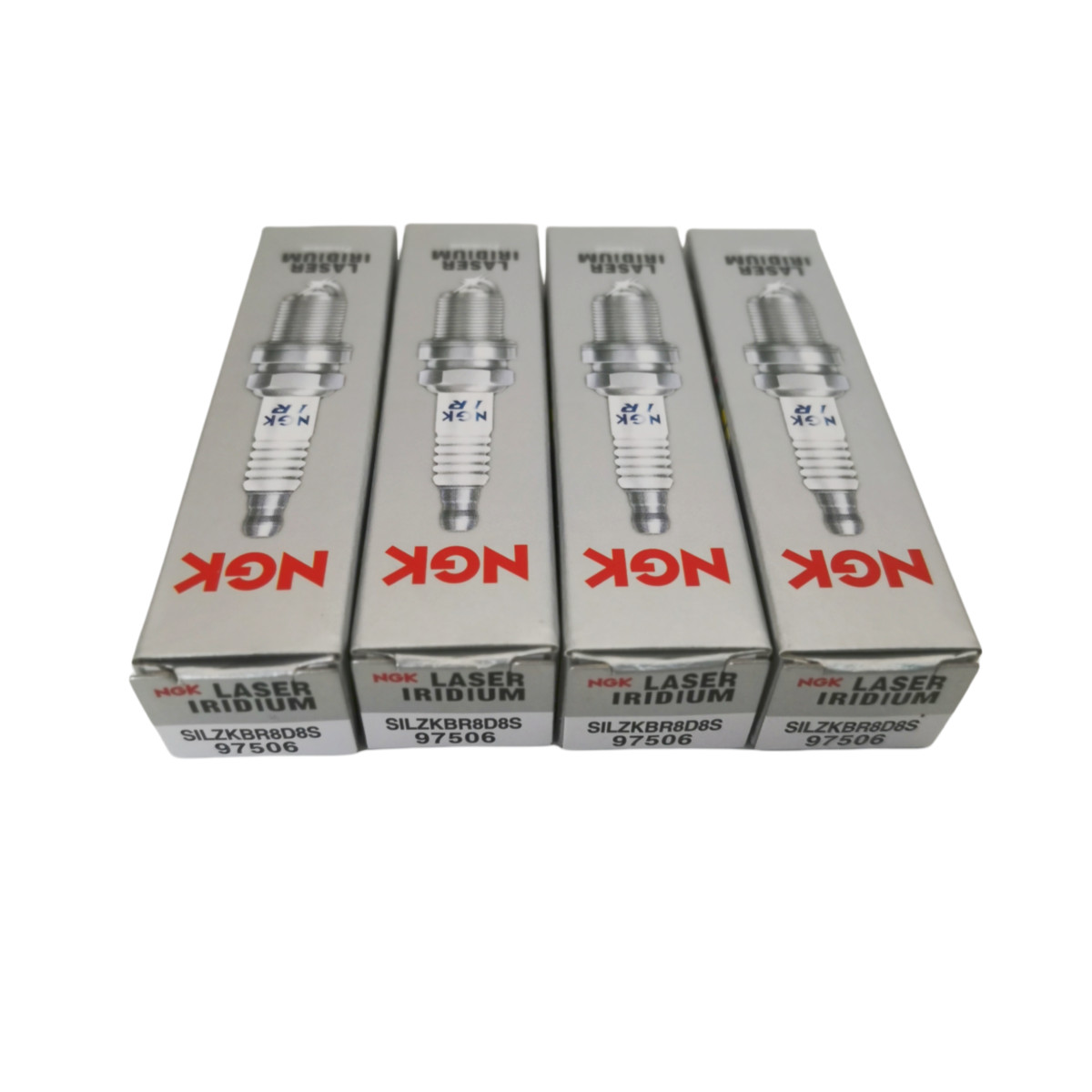 4PCS  97506 SILZKBR8D8S Laser Iridium Spark Plugs For NGK BMW 12120039664 NEW