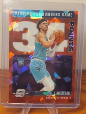 2020-21 Panini Contenders Optic - Playing the Numbers Game LaMelo Ball #18...