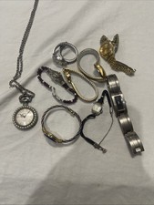 Vintage Womens Watch Lot DKNY Citizen Elgin Caravelle Timex Cardini