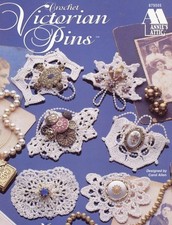 ANNIES ATTIC VICTORIAN PINS 6 DESIGNS OOP 199...