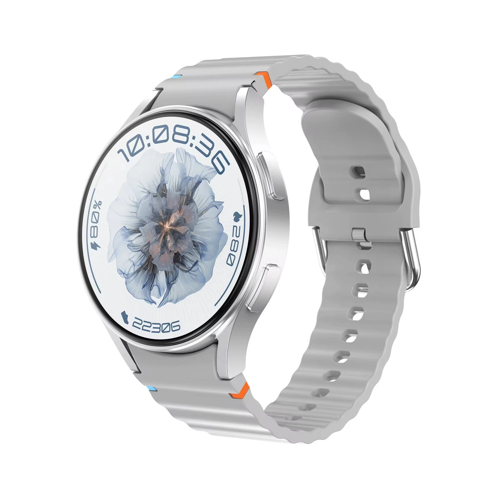 Smart Watch 7 Max Round IPS Display Fitness Tracker Health Monitor Unisex Sport