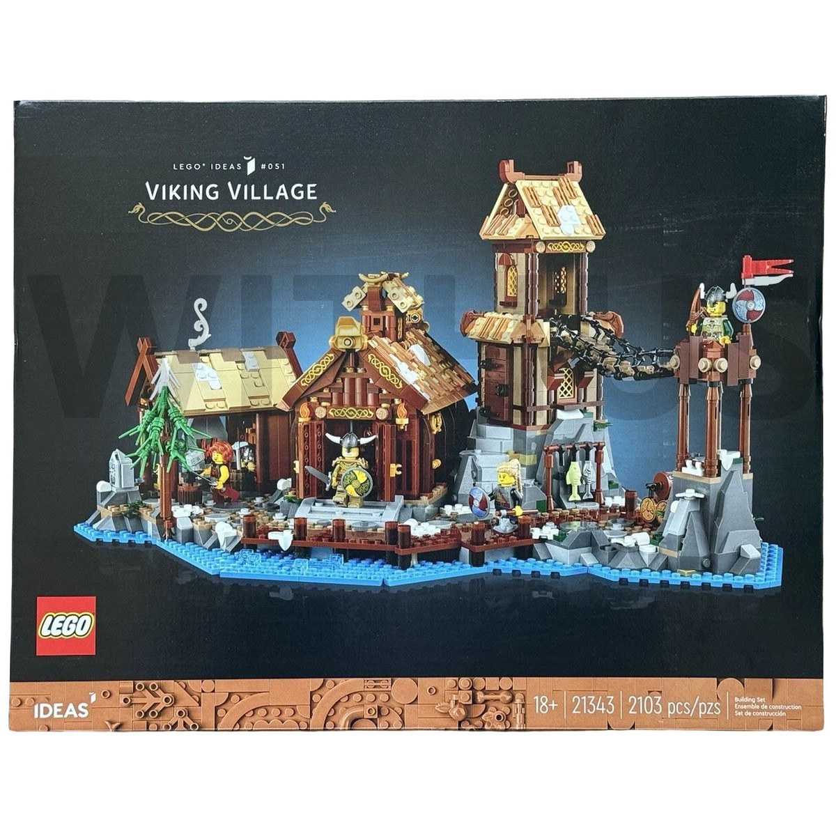 LEGO 21343 Viking Village 2103pcs/ Brand New Sealed Package/ No
