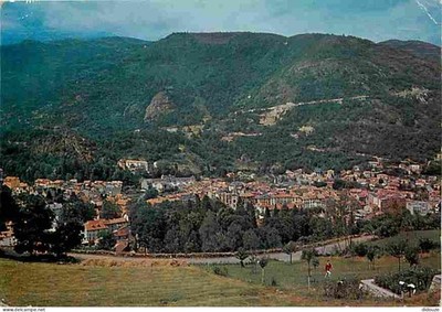 Postcard - 09 - Ax les Thermes - General view - Visible folded condition - CPM - Vo
