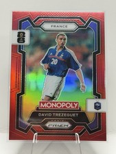 2026 Panini Prizm Monopoly Fifa World Cup - David Trezeguet #12 Red Prizm