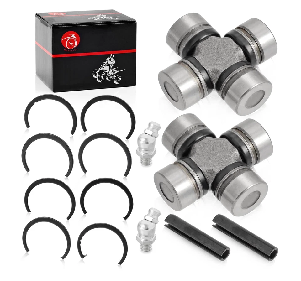 2x eje de transmisión delantero y trasero junta en U para Polaris Ranger RZR Scrambler Sportsman Foto 4 de 4