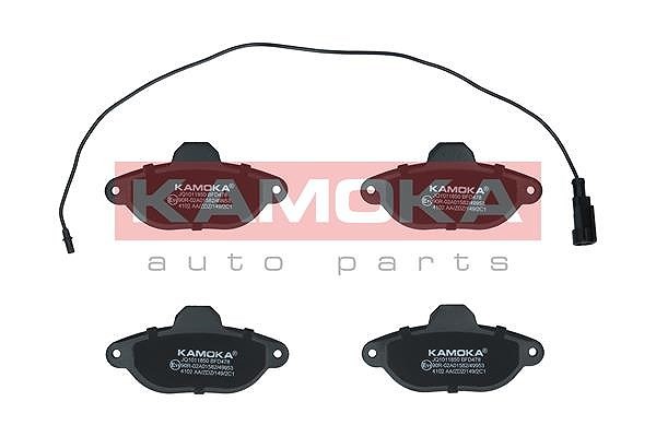 Kamoka Bremsbelagsatz, Scheibenbremse Vorderachse U.A. FüR Autobianchi, Fiat-image