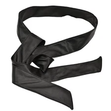 Women Soft Leather Sash Belt Down Coat Tie Waistband Jacket Belt Replacement
