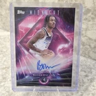 Bones Hyland 2025-26 Topps Midnight Dark Matter Auto #DMA-BH MIN Timberwolves