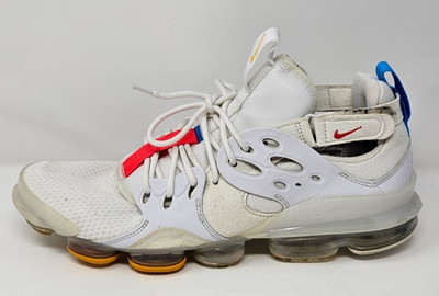 2019 Mens Nike Air Air VaporMax D MS X 'Off White' Royal Red Used Size 14 Rare
