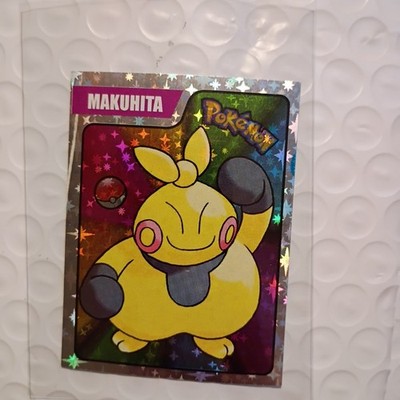2024 POKEMON Last Evolution Sticker #146 MAKUHITA PERU Limited Edition Foil