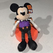 NWT Halloween Disney Exclusive Dracula Vampire Mickey Mouse 19  , DIsney Plush