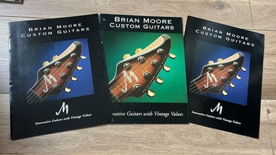Brian Moore Custom Guitars Kataloge