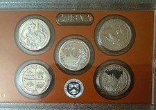 2019 S San Francisco AMERICA THE BEAUTIFUL Quarter Mint Proof Set Alamo WWII