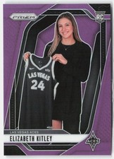 2024 Panini Prizm WNBA #140 Elizabeth Kitley Purple Prizm #/149