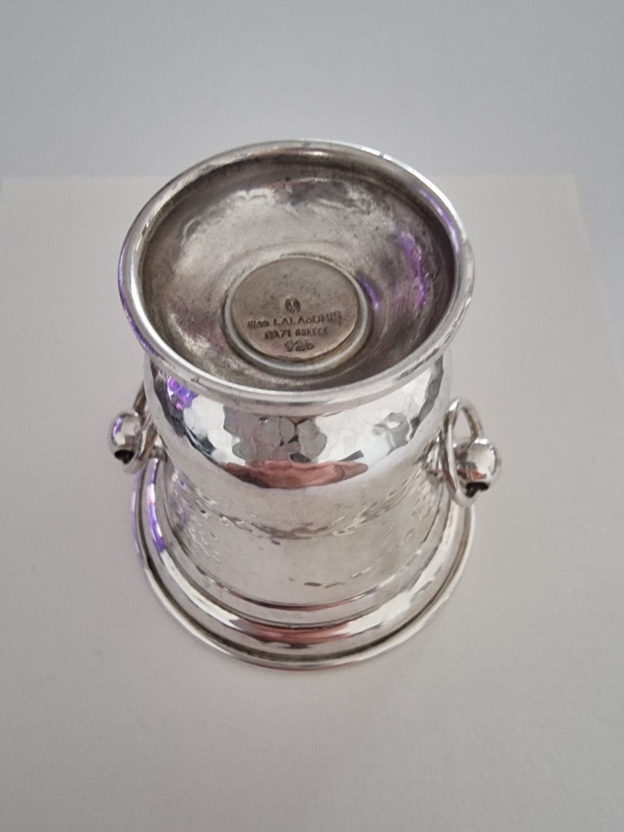 Ilias Lalaounis Sterling Silver 925 Greek Antiquity Theme Small