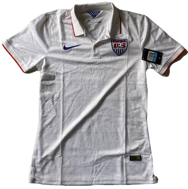 Nike Vaporknit USA WC Authentic Player Issue 2014 Soccer Jersey Size M 578656-10 for sale online 