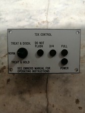 TDX MARINE BLACK TANK CONTROL PANEL 12V