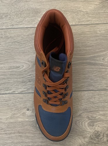 New Balance Rainer Hiking Boots Mens 10 D URAINOG Denim & Leather with Box NEW - Picture 3 of 16