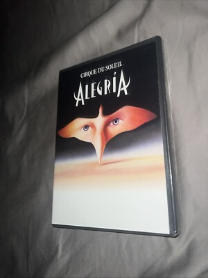 Alegria Cirque Du Soleil DVD BRAND NEW / SEALED- Richmond Studios - Dep- 2002