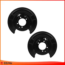 Fits Toyota Highlander Lexus RX400h RX330 RX350 Rear Side Brake Dust Shield 2PCS